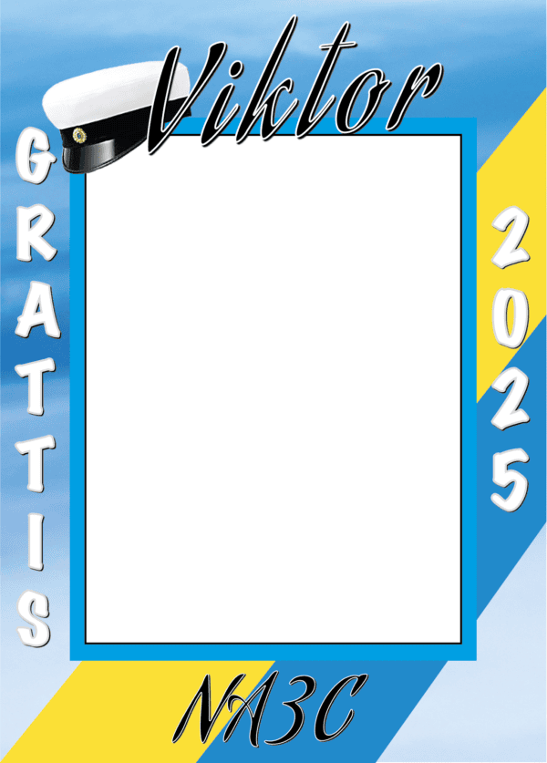 Studentskyltar - studentplakat 2025