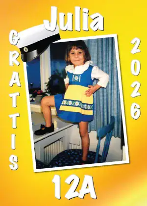 Studentskylt | Studentplakat Mall 16 - 2026