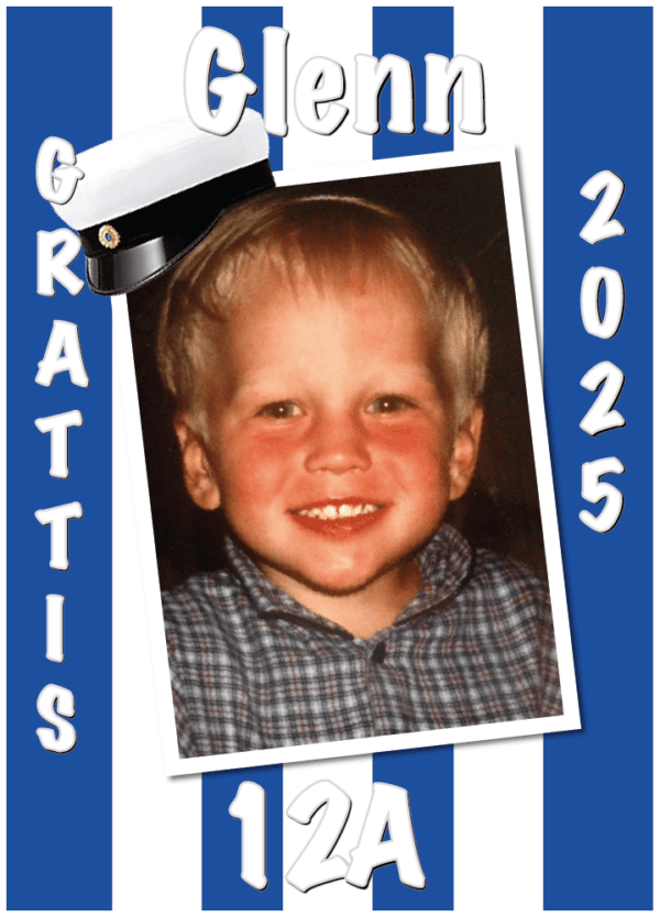 Studentskylt Mall 20 - Studentplakat