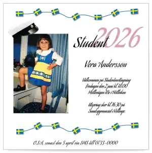 Studentinbjudan 2026 mall 8